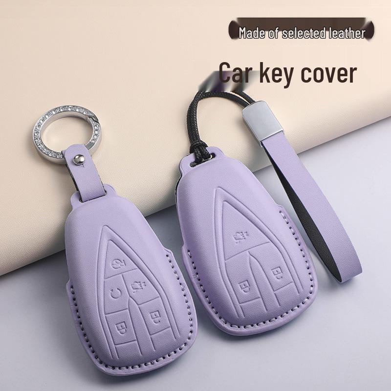 Changan CS75 Plus, CS55 Plus, Yidong, Oshan X5, Z6 Third-Gen Key Case - Black