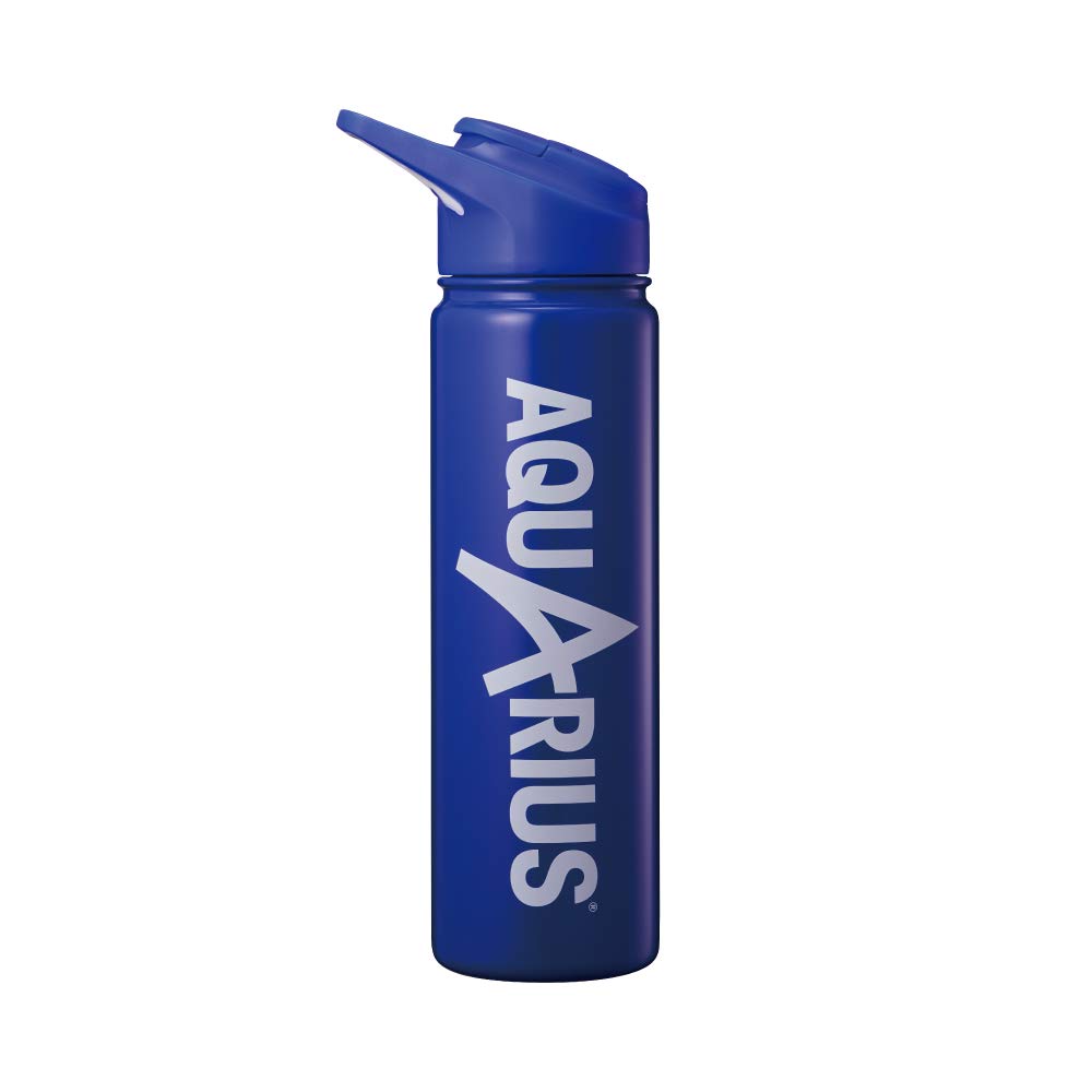 

Aquarius Straw Stainless Steel Bottle, 700ml, Blue