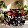 Custom Name Personalized Demon Slayer Print Blanket, Home Decor, Bedroom, Sofa, Camping, Couch, Gifts for Birthday Christmas