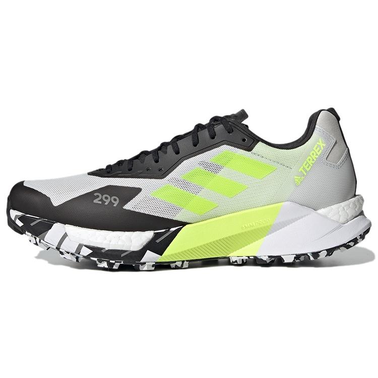 adidas Terrex Agravic Ultra Trail  Grey Solar Yellow  Men s FY7629 EU 44