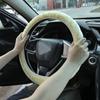 Universal-Plüsch-Auto-Lenkradbezug, Schutzbezug, dekorative warme Bezüge, einziehbares Auto-Innenzubehör