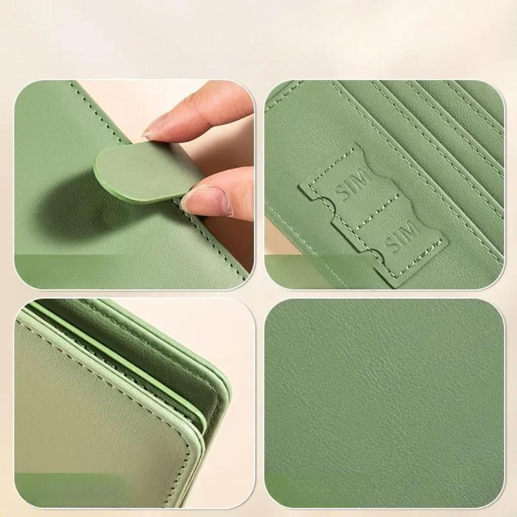 RFID Passport Cover Case Passport Holder Multifunctional Passport Wallet ID Credit Card Holder Travel Wallet Travel Accessories