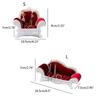 Jewelry Box Organizer Sofa Shaped Small Jewelry Rings Boxes Earrings Necklace Portable Storage Box Velvet Material