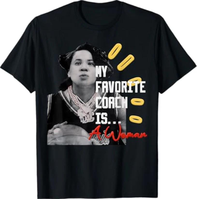 Official Dawn Staley My Favorite Coach is A Woman Apparel T-Shirt S