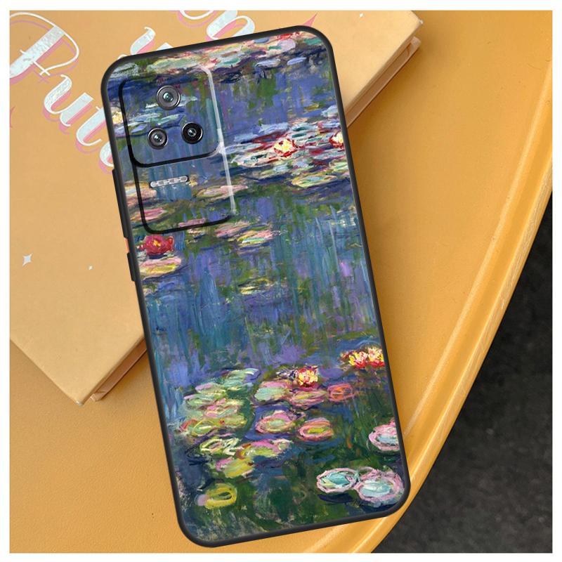 

Monet Oil Painting Case For Xiaomi 14T Pro 13 14 15 Ultra 11T 12T 13T POCO X7 Pro X3 X5 X6 M6 F5 F6 Pro Cover POCO F3
