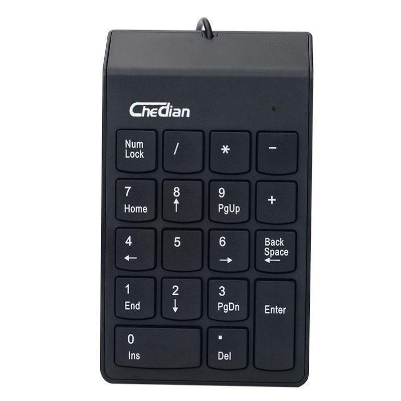 USB Wired Driver-Free External Financial Numeric Keyboard for Laptop