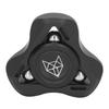 Fidget Hand Toy Metal Creative Stress Relief Fidget Rotation Sensory Toy for Kid Adults Boredom Black