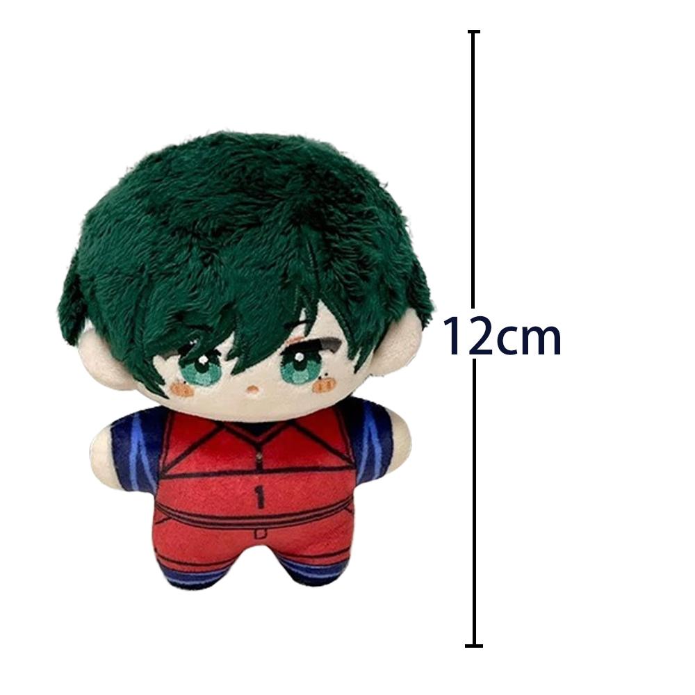 Peluche de poupée en peluche Anime Itoshi Sae Jouet en peluche Rin Itoshi peluche Porte-clés poupée en coton doux Isagi Yoichi figurine football garçons Cadeaux