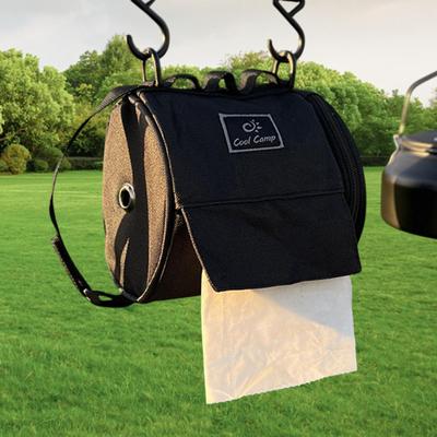 Camping Tissue Case Paper Towel Storage Bag Oxford Cloth Wear Resistant Roll Organizer for