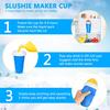 Color Land Slushy Cup, TIK TOK Slushie Maker Cup Frozen Magic Squeeze Cup, Ice Cream Maker Cup, Cool Stuff Trending Tiktok Items Homemade DIY Cool
