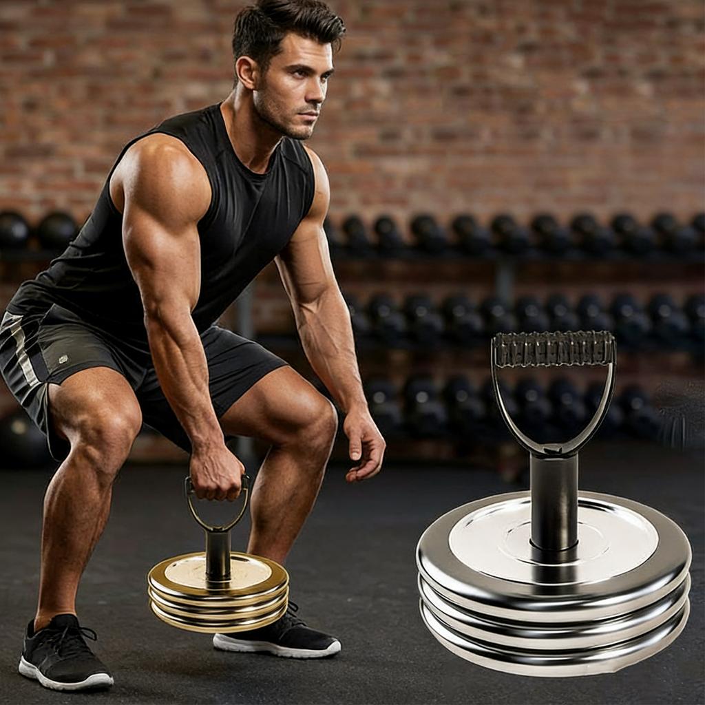 Adjustable Kettlebell Hand Set with Loading Pin Hands Training Grip Reusable Fitness Grips Handle For Glute & Arm Training