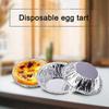 250 Pcs Disposable Egg Tart Holder Mold Aluminum Foil Cake Cookie Kitchen Baking Tool