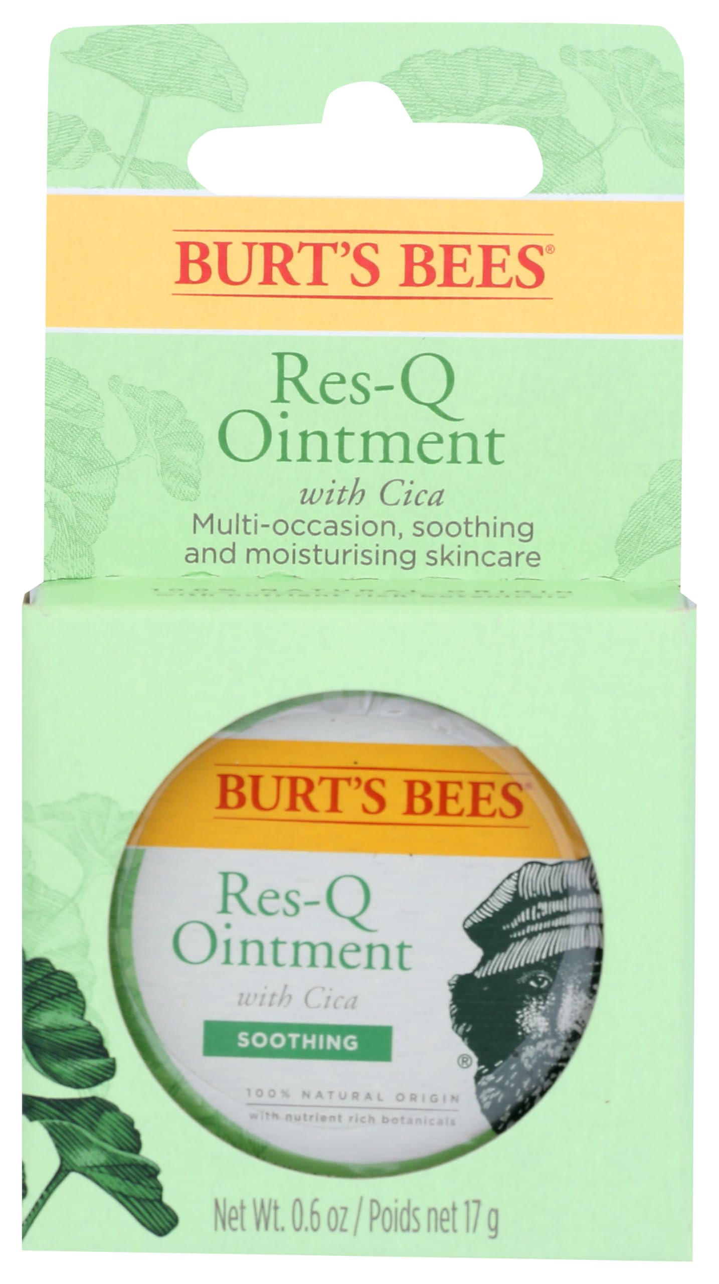 

Мазь Бальзам Крем Bees Bees [Официальный Burt s] Burt s (CICA / 17г) Без добавок