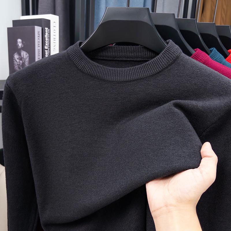 Pull Fin Homme Automne/Hiver - Décontracté, Doux pour la Peau, Couche de Base Chaude
