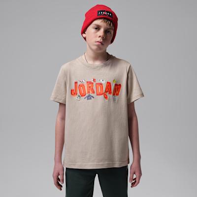 Jordan Kids T Shirts Crew Neck Moderate S
