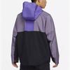 Nike Męska kurtka casualowa z kapturem w bloki kolorystyczne odzież wierzchnia fioletowa DN3910-579