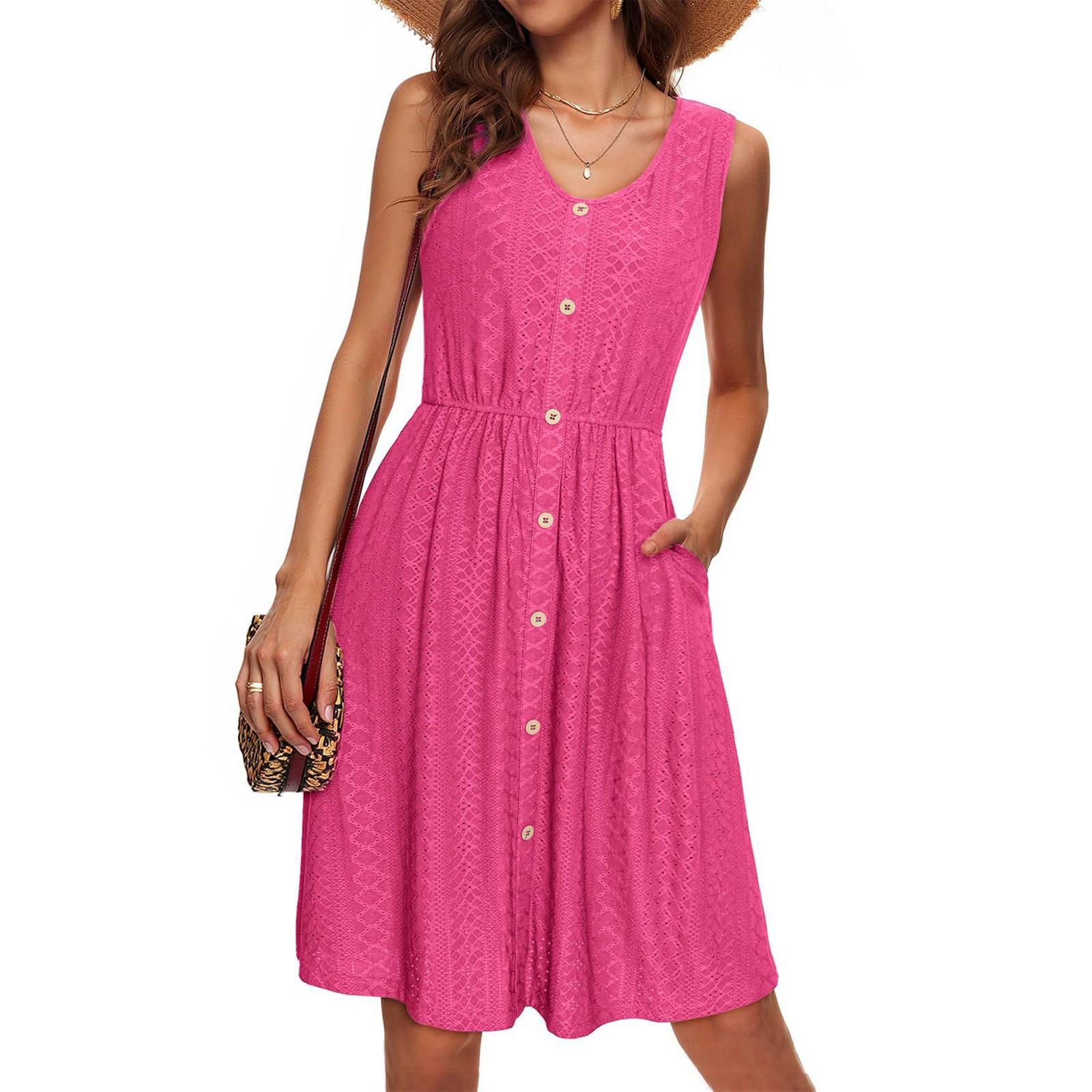 

Женское модное повседневное платье без рукавов с жилетом, однотонное платье XL