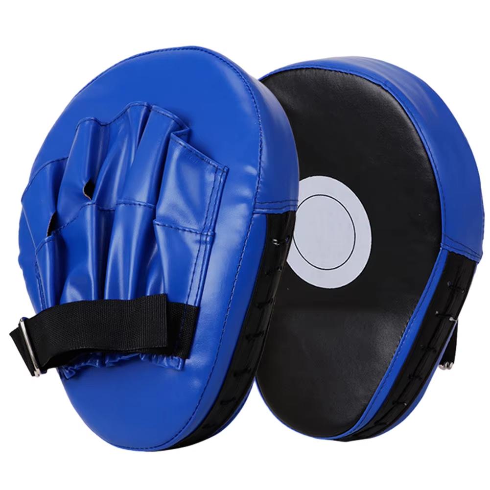 Curved Boxing Muay Thai Hand Target Sanda Training Thickened Earthquake-resistant Curved Baffle PU Leather 5-finger Hand Target