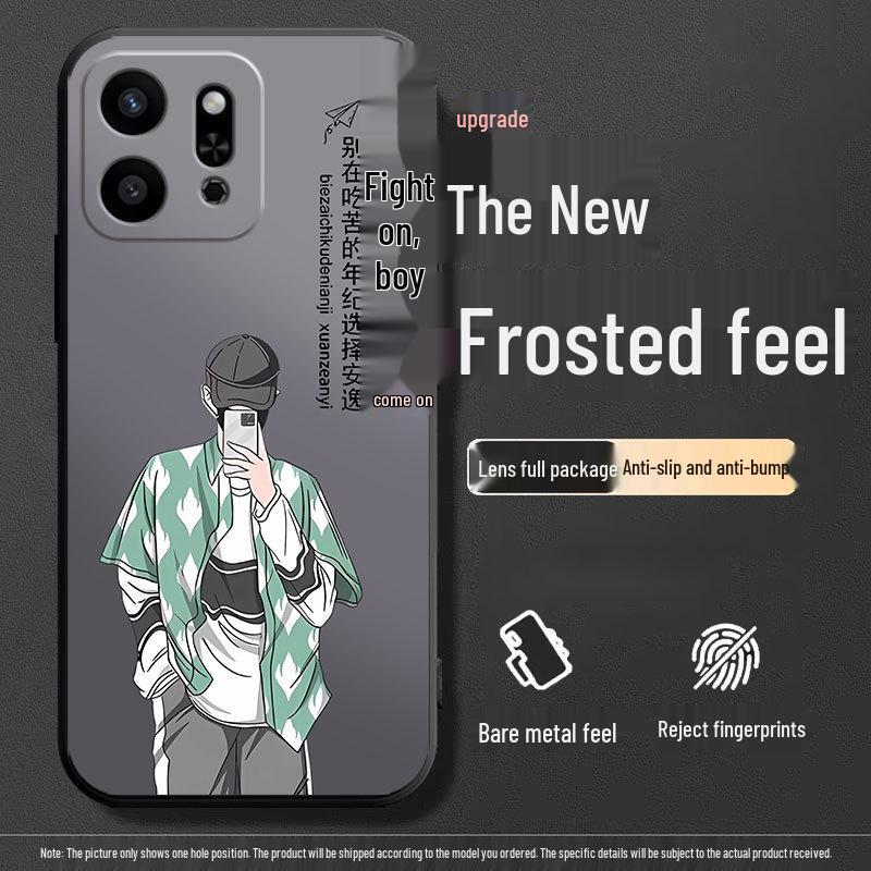 Honor Play9t ALT-AN00 Silicone Cartoon Phone Case with Trendy Men's Lanyard: Cute and Creative Design