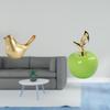 Golden Birds And Figurine Fruit Statue Ornament for Home Office Living Room Cafe Study