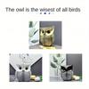 Simple and luxurious Resin Owl Ornament For Home Living Room, TV Cabinet, Desktop, Foyer Decoration Crafts