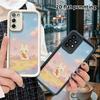 Phone Case: 2D Flat Samsung Galaxy A34 A35 M05 M06 S20 S22 S21 FE Plus 5G Step-style Protective Case, Cute Watercolor, Christmas and Halloween Gift