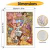 Disney digital oil painting Princess character art handmade diy gift home decoration