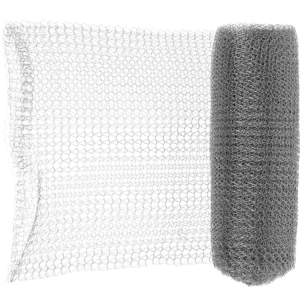 Stainless Steel Wire Mesh Mouse Hole Filler Rodent Control Tool Parts Weep Hole Covers Wire Mesh Roll Outdoor Garden Yard Silver