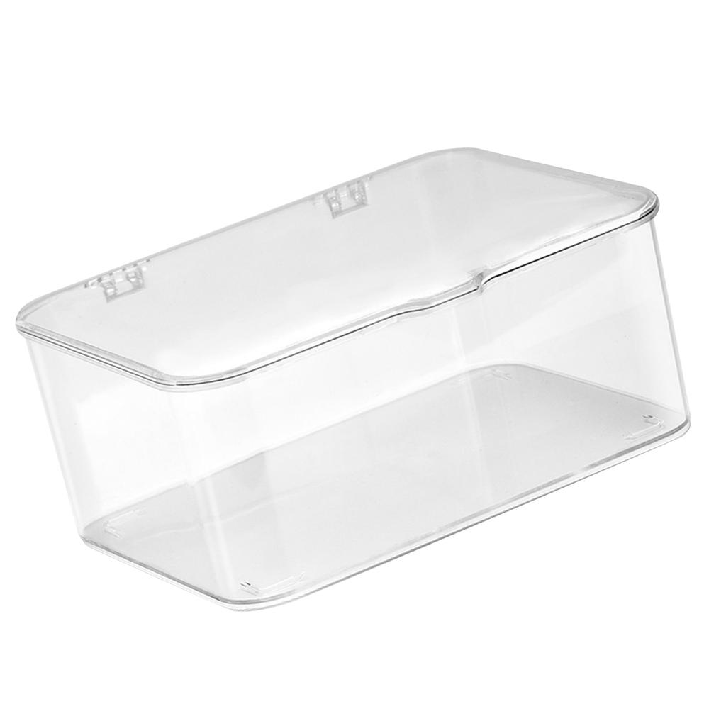 Desk Storage Box Plastic Large Capacity Dustproof Multi Functional Phone Case Storage Holder with