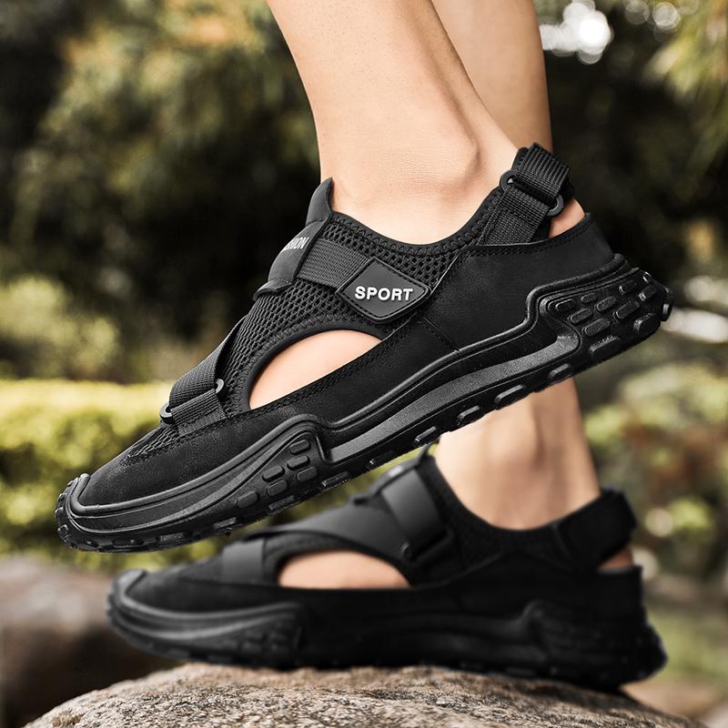 Мужские летние новые мужские сандалии большого размера — фото 15