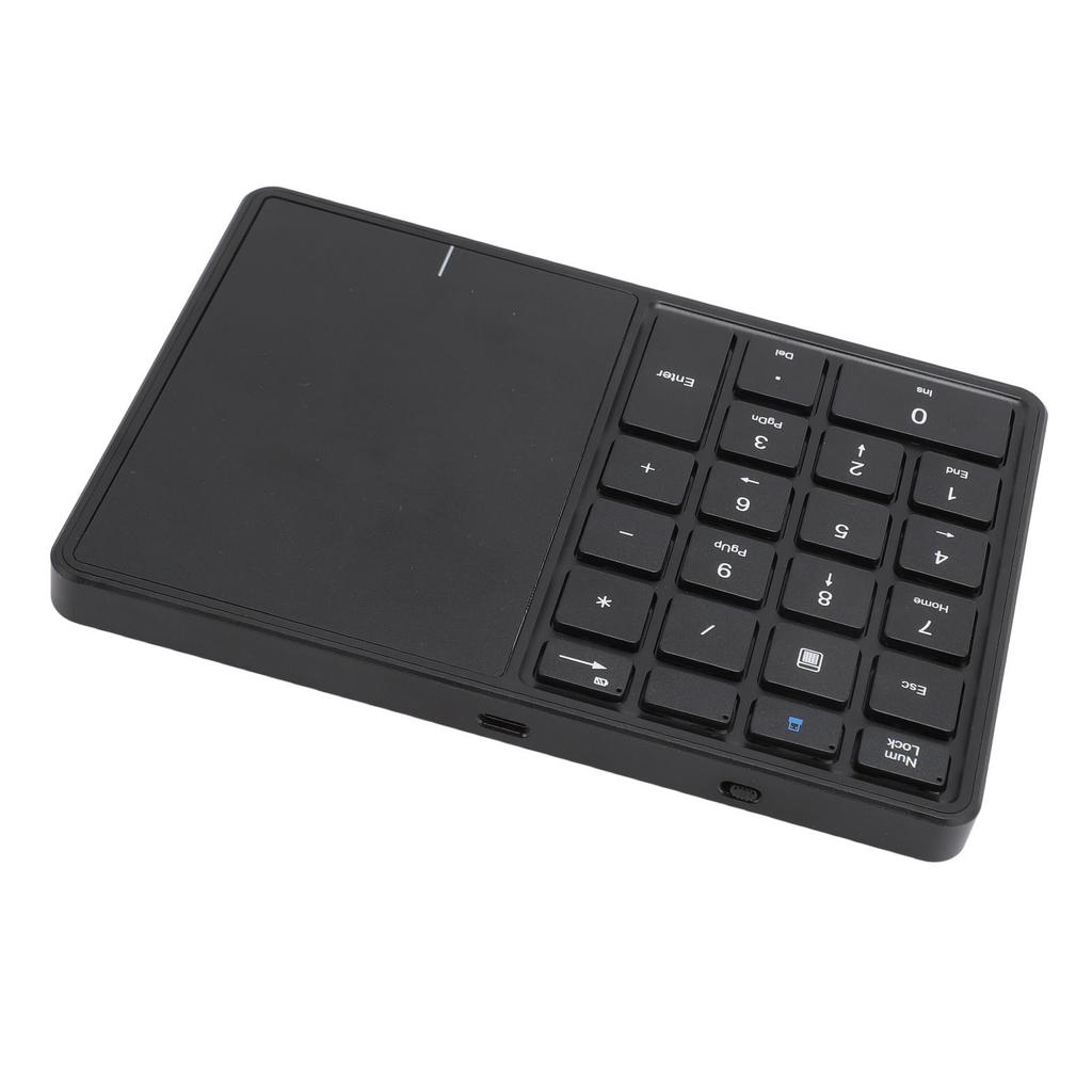 Wireless Numeric Keypad Professional 22 Keys Dual Modes Bluetooth 4.2 2.4G Wireless Number Pad with Touchpad for Laptop