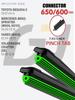 26"+24" Pinch Tab Frameless Wipers, Quiet 11-Layer Rubber Blades Fit Toyota Sequoia 2, Mercedes Sprinter W906 NCV3 Vaneo W414, VW Crafter 2E