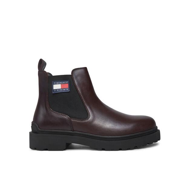 

Кожаные ботинки челси Tommy Jeans Tjm EM0EM01448, коричневые EU 43