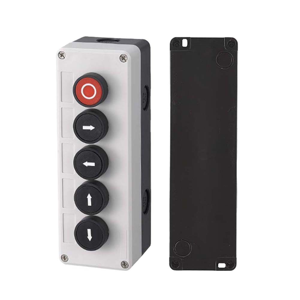 22mm Push Button Switch Power Control Box with IP65 Rating for Water and Dust Protection In Industrial Settings