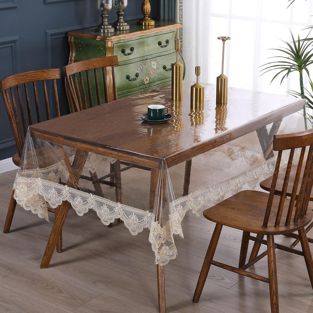 Premium Waterproof PVC Non-Slip Tablecloth for Dining and Coffee Tables