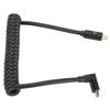 Zatahovací spirálový kabel USB typu C na C 3,3 stopy 40 Gb/s Podporuje 8K UHD Rychlé nabíjení USB 4.0 Data