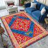 Colorful Leopard and Floral Pattern Rug Design Patterned Carpet, Suitable As a Non Slip Play Mat for the Living Room and Bedroom Sofa