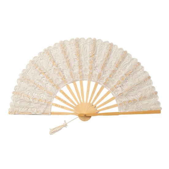 Vintage-Faltfächer aus Spitze, tragbar, Sommerblumenspitze, Handfächer, Dekoration, Tanz-Performance-Requisiten, Party-Kostüm-Zubehör