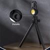 Mini Flashlight COB Outdoor Camping Hiking 800lm Emergency Bright Work Lamp 180 Degree Window Breaker Pocket Light