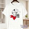 Lucky Luke Cartoonfigur Westernstil Unisex Baumwoll-T-Shirt Sommer Freizeitkleidung für Damen Trendiges Grafik-T-Shirt Unisex Kleidung