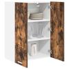 Hanging Cabinet Smoked Oak 60 X 31 X 80 Cm Wood Based Material