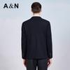 Antonio Men's Business Casual Wool Blend Suit Blazer