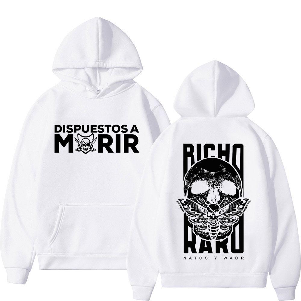 Unisex Gothic Skull Hoodie Y2K Aesthetic Oversized Sweatshirt Vintage Graphic Pullover HipHop Men's Women's Hoodies Top
