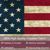 Retro Vintage American Flag Tapestry Living Room Decoration Independence Day Party Patriotic Room Decoration