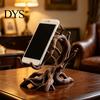 Gadgets para Escritorio de Oficina Modernos Soporte para Teléfono Rama de Árbol Impreso en 3D, Soporte Artístico de Madera Retorcida para Escritorio para Teléfono Móvil, Decoración Orgánica Rústica