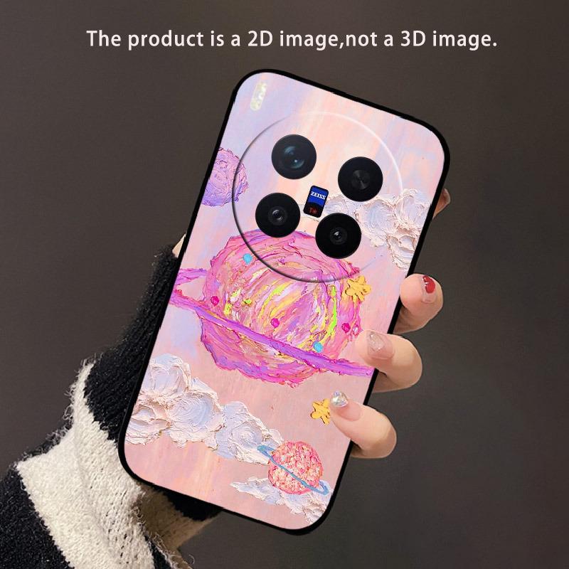 For Vivo X300 Pro Case New Stylish Silicone Soft TPU Back Cover For Vivo X300Pro Shockproof Bumper Fudna X 300 Pro V2502A Capa