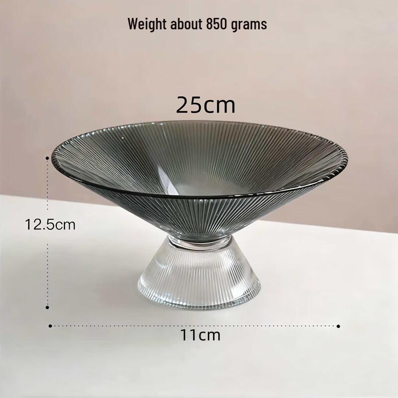 Large Crystal Glass Decorative Vase