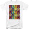 Popfunk Scooby Doo! Meddling Squares Unisex Adult T Shirt
