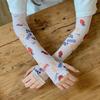 Women's Daisy Print Sun Protection Ice Sleeves