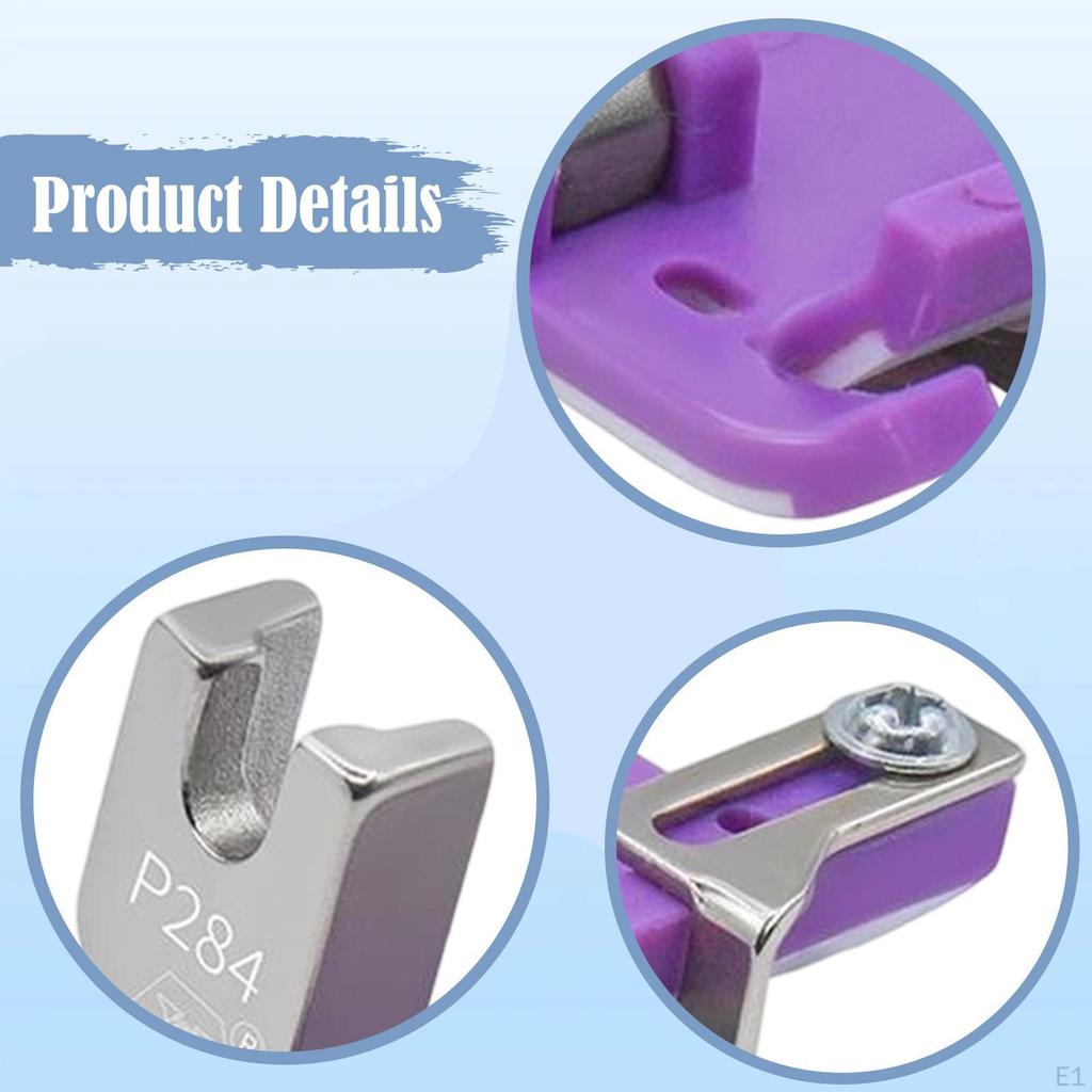 Adjustable Presser Foot Edge Wrapping Flat Down Hemming Sewing Machine Part